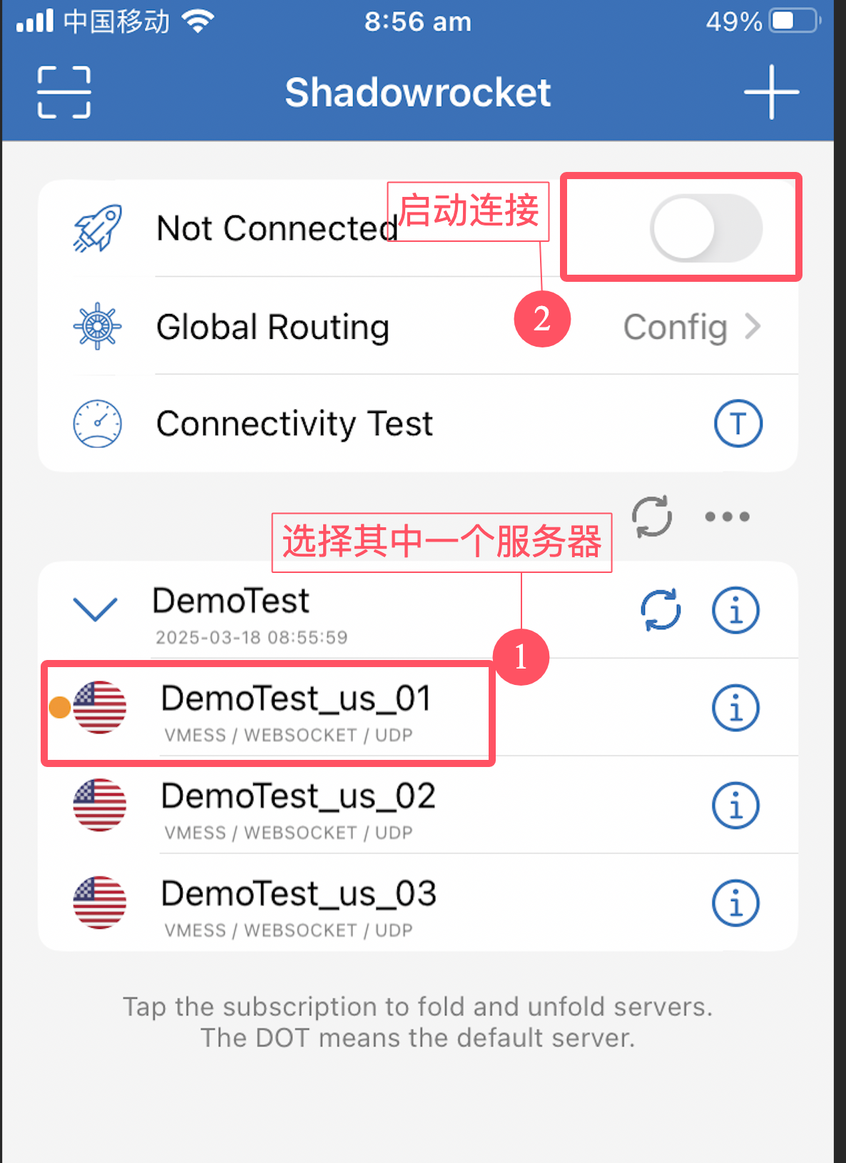步骤 11: 选择服务器