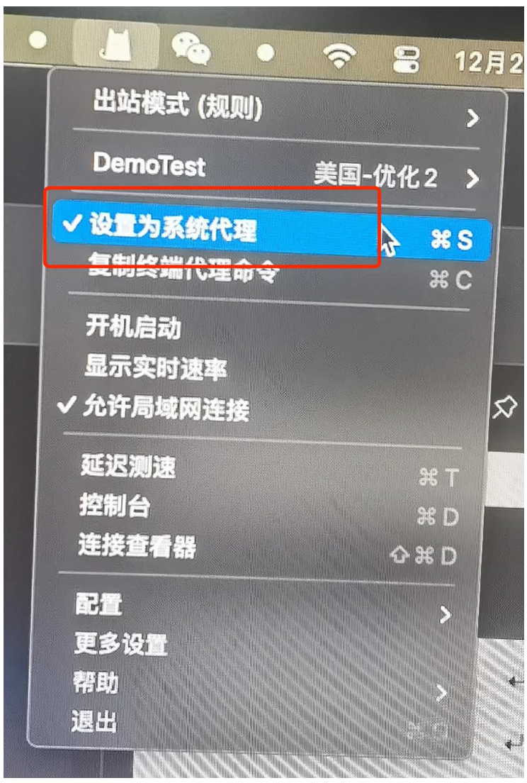 步骤 9: 开启和关闭代理